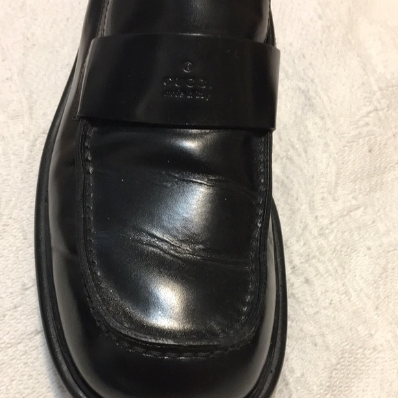 Gucci Black Leather Loafers Size 8 1/2 - Picture 8 of 9